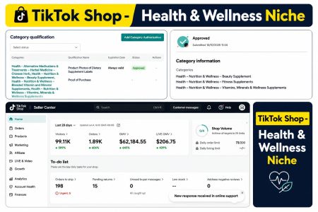 Tiktok Shop Health & Wellness